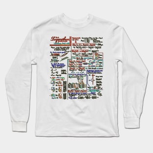 Copy of Funny math formula numbers Long Sleeve T-Shirt